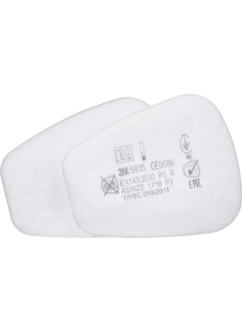 3M 5935 P3 Dust and Fog Filter (1 Pair)  - Image 1