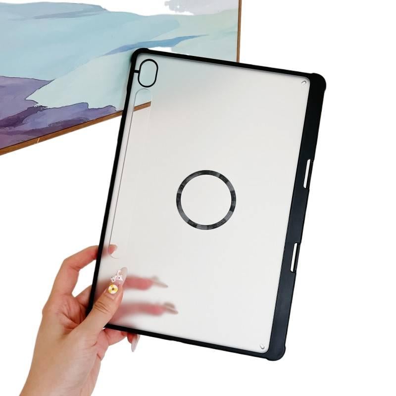 DGG حافظة آيباد متوافقة مع عدة موديلات آيباد مع حامل قلم باللون أسود باللون الأسود iPad - Image 1