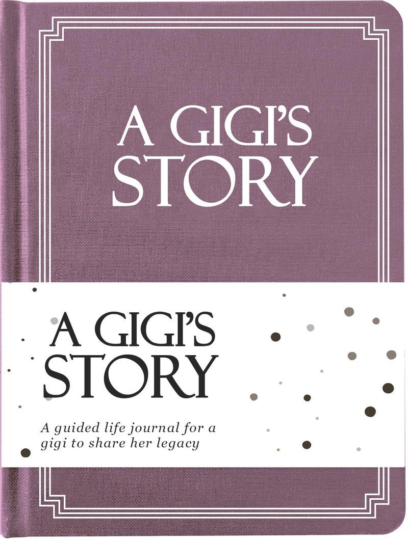 Coco & Lan Gigi's Life Story Journal (Hardcover): A Meaningful Keepsake for Gigi to Share Her Journey & Memories, Book Includes 250+ Prompt Questions, Sentimental Gift for Mother's Day, Birthday, Christmas - Image 1