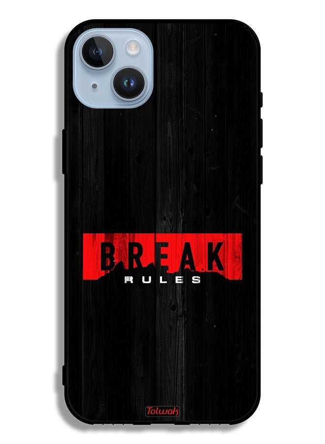 Tolwak Apple iPhone 14 Plus Protective Case Break Rules - Image 2