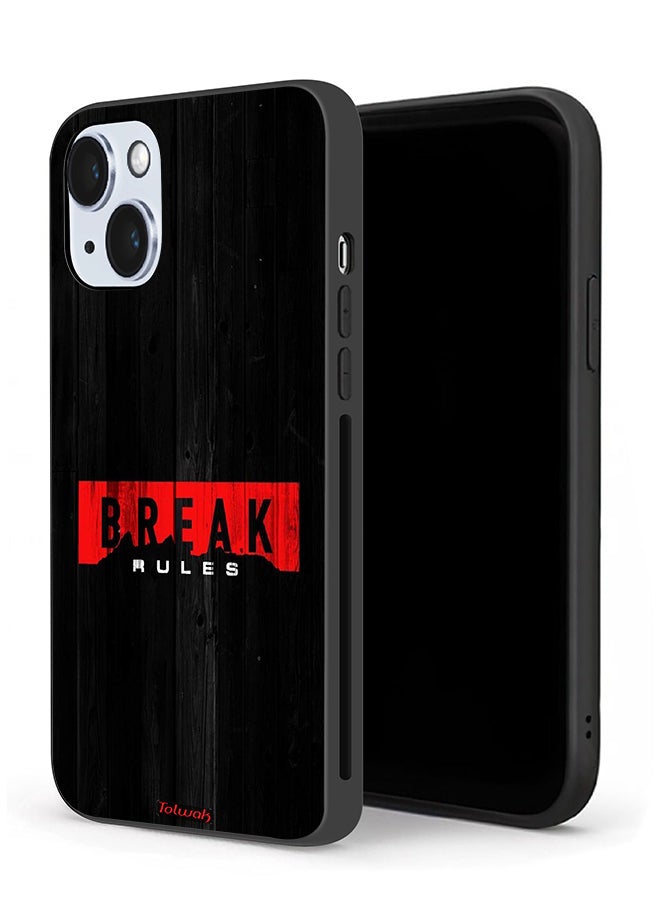Tolwak Apple iPhone 14 Plus Protective Case Break Rules - Image 1