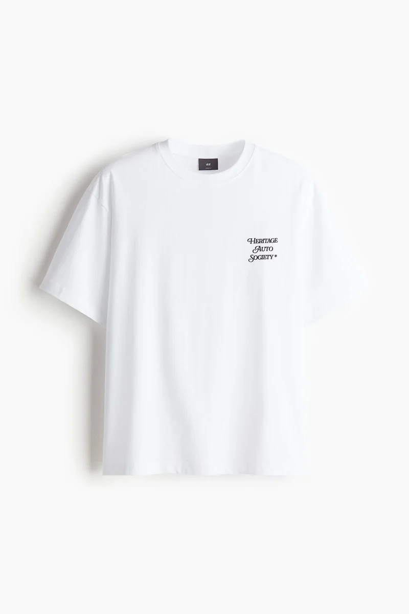 اتش اند ام Relaxed Fit Cotton T-shirt