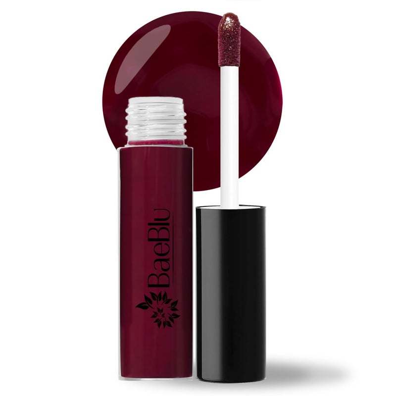 BaeBlu BaeBlu Organic Vegan Lip Gloss 100 Natural NonToxic Moisturizing Ingredients Azalea