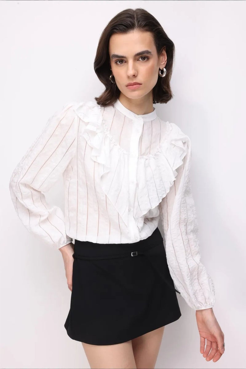 MIXRAY Cotton Blend Shirt - Image 4