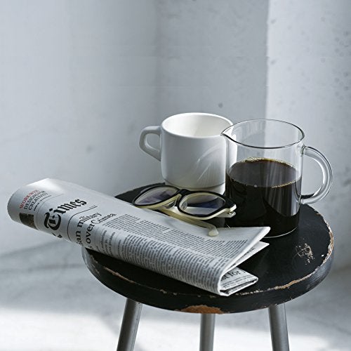 KINTO SCS 27656 Coffee Jug, 4 Cups, Graduated, Heat-resistant Glass, Microwave and Dishwasher Safe, Gift - Image 2