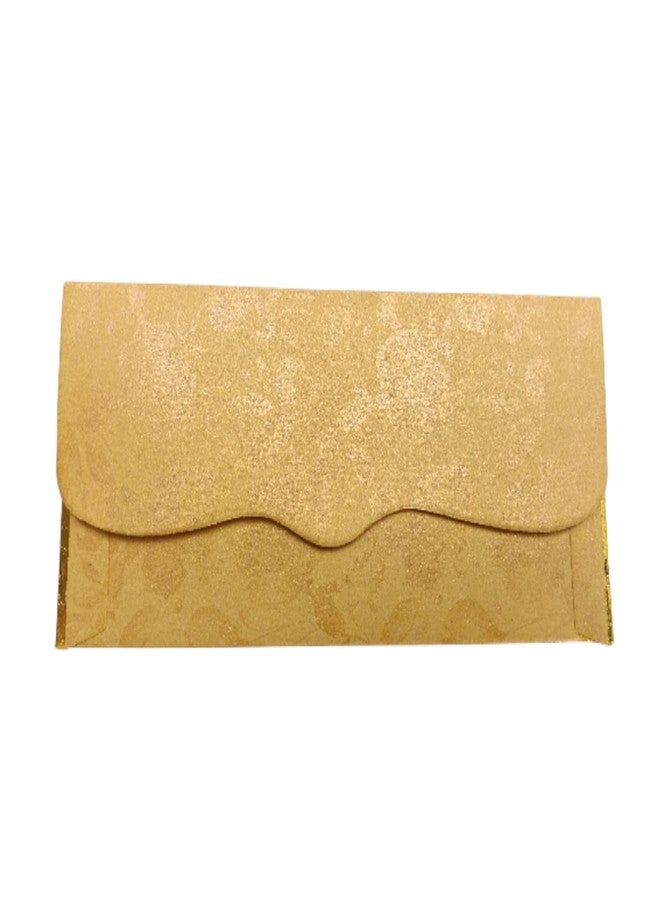 Aywal Pack of 20, Rectangle Shape Metallic Paper Shagun Envelopes for Gifting Cash Sagan Lifafa Wedding, 19 X 9 cm, Peacock Design - Image 3