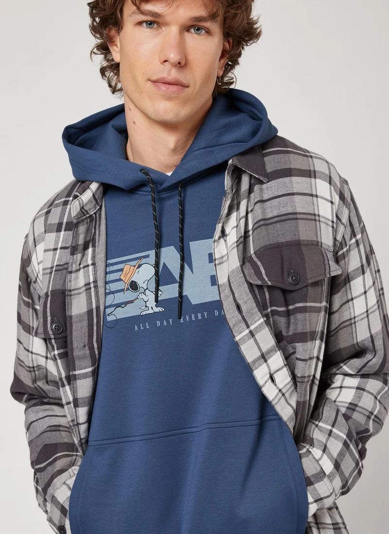 امريكان ايجل 24/7 Graphic Drawstring Pullover Hoodie