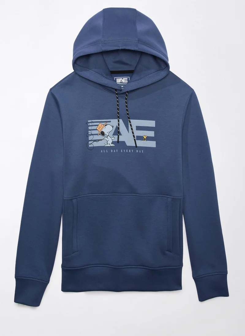 امريكان ايجل 24/7 Graphic Drawstring Pullover Hoodie