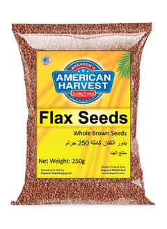 American Harvest Flax Seeds 250g  - Image 1