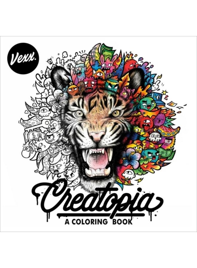 Creatopia A Coloring Book - Paperback