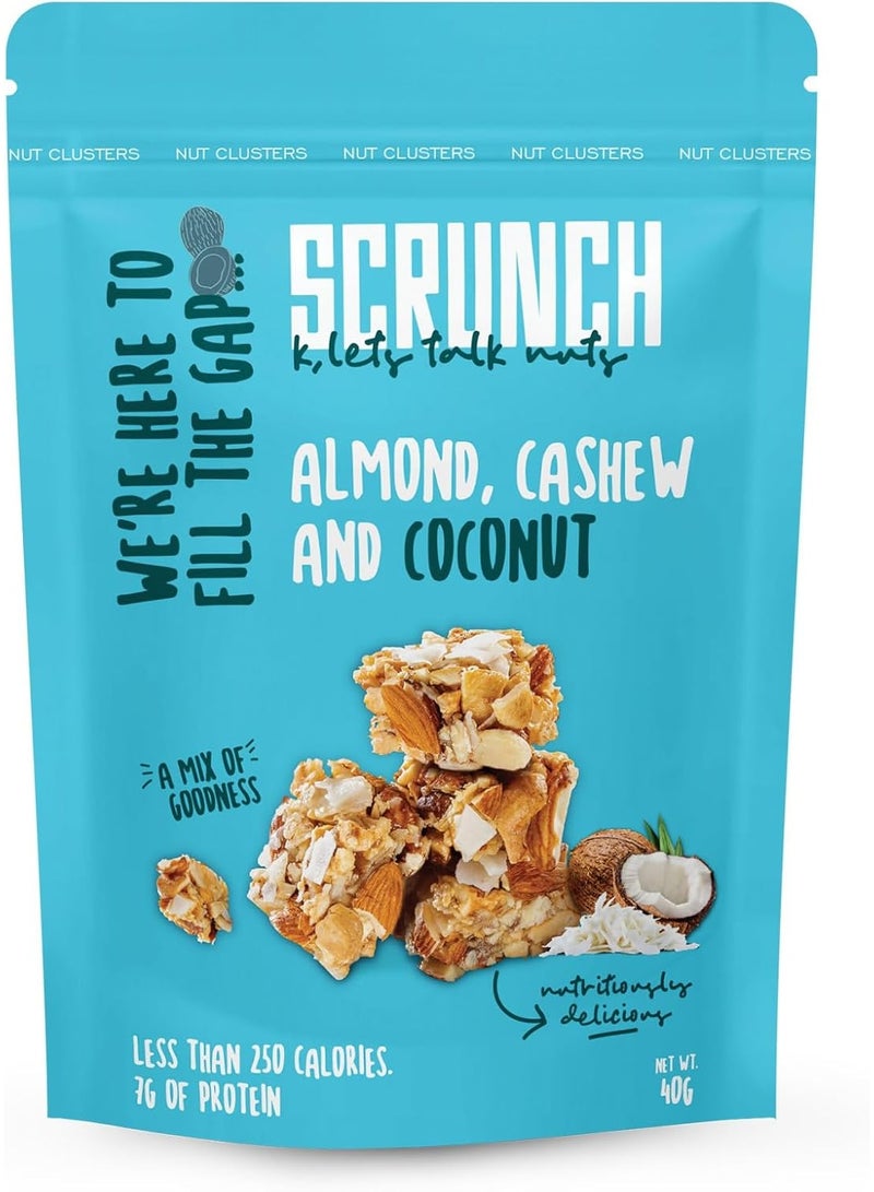 SCRUNCH Almond, Cashew & Coconut Cluster - Image 1