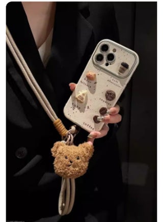 Splash Ink Three-dimensional Coffee Bear For 16ProMax For Iphone15 For Iphone 14 Mobile Phone Case 13 Hand Rope 11-Color:Windows Leather-splash Ink Three-dimensional Coffee Bear Bear Bear Hand Rope Diagonal Rope Han-Applicable Model:For Iphone 15promax - pzsku/Z0115BC07B937B3AF76F9Z/45/1746229494/b4499ea0-5f6f-4c7c-9787-484539ab0d68