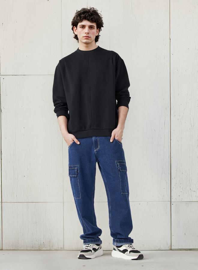 Lee Cooper Textured Pique Sweatshirt - Image 2