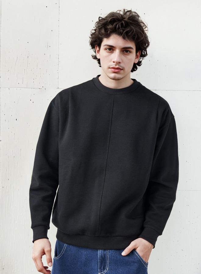 Lee Cooper Textured Pique Sweatshirt - Image 1