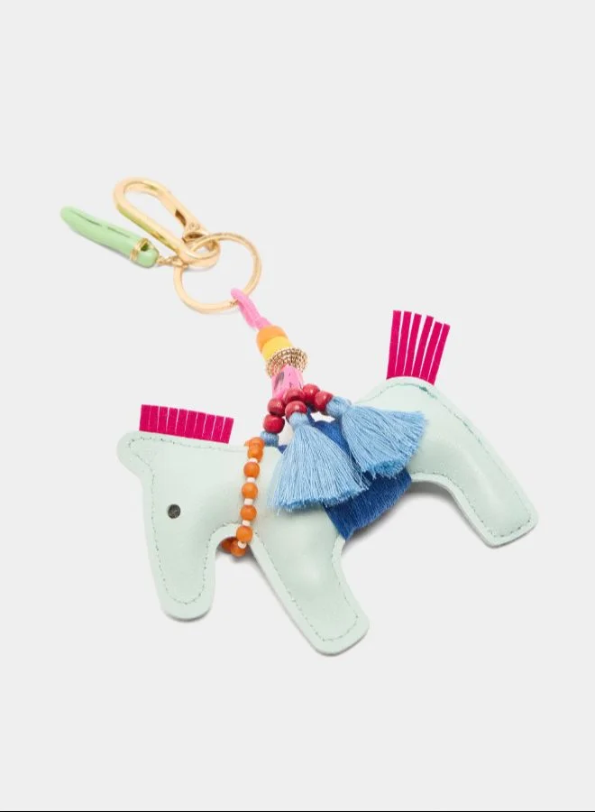 PARFOIS Keychain with horse charm