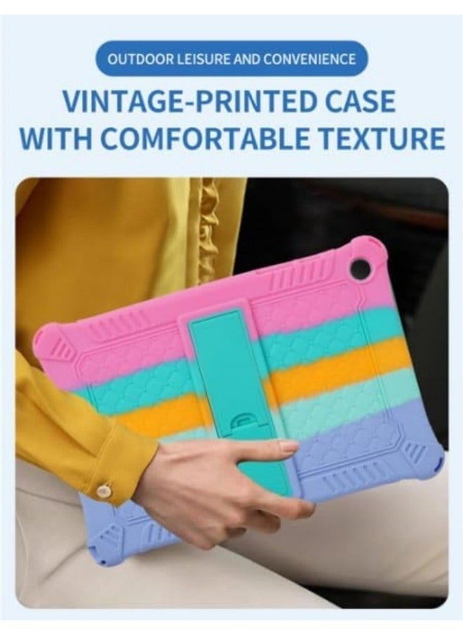 Generic - Silicone Case Compatible with Samsung Galaxy Tab A9 Plus/Tab A9+ 11 inch 2023 Tablet Soft Rubber Case with Stylus Pen Shoulder Strap Galaxy Tab A9+ Case for Kids - Image 1