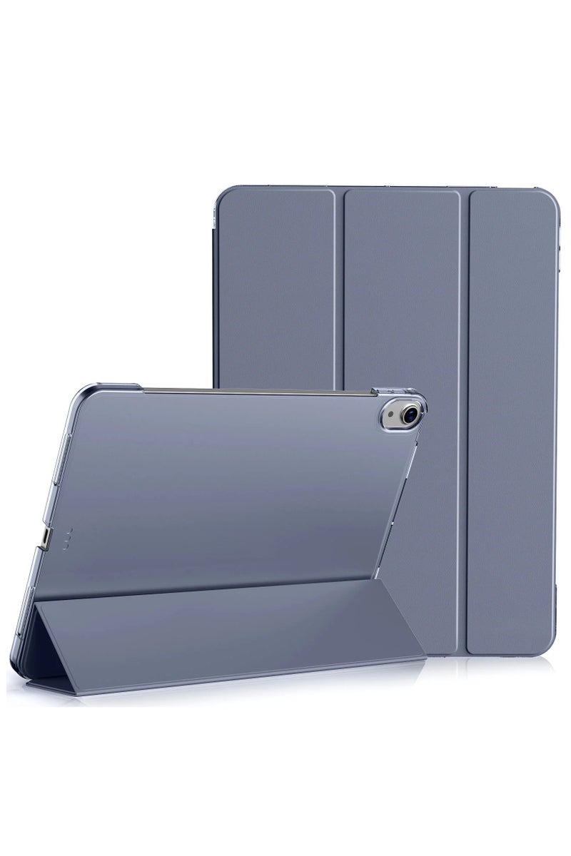 Smart Flip Protective Case Compatible with iPad 11(A16) 2025 / iPad 10 2022, 11-inch, Dark Gray