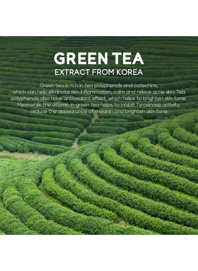 فيني كريم العين بالشاي الأخضر كريم العين المرطب كريم العين المهدئ للعناية ببشرة العين 15g/0.53oz ، شد الجلد يقلل التجاعيد يشد البشرة ترطيب طويل الأمد - Image 3