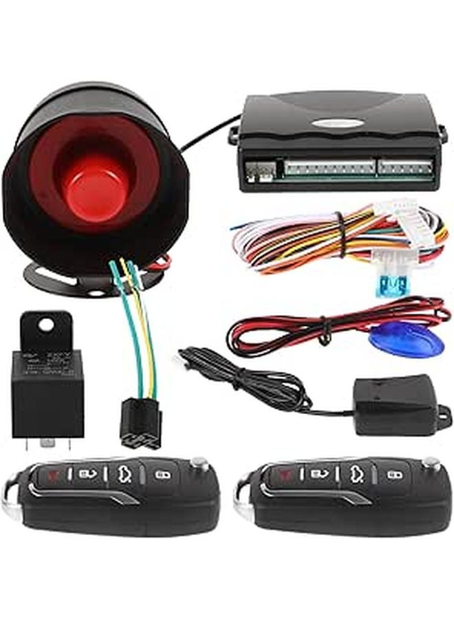 Keyless Entry Remote Start Car Alarm System Central Lock Control for Sedans - Image 1