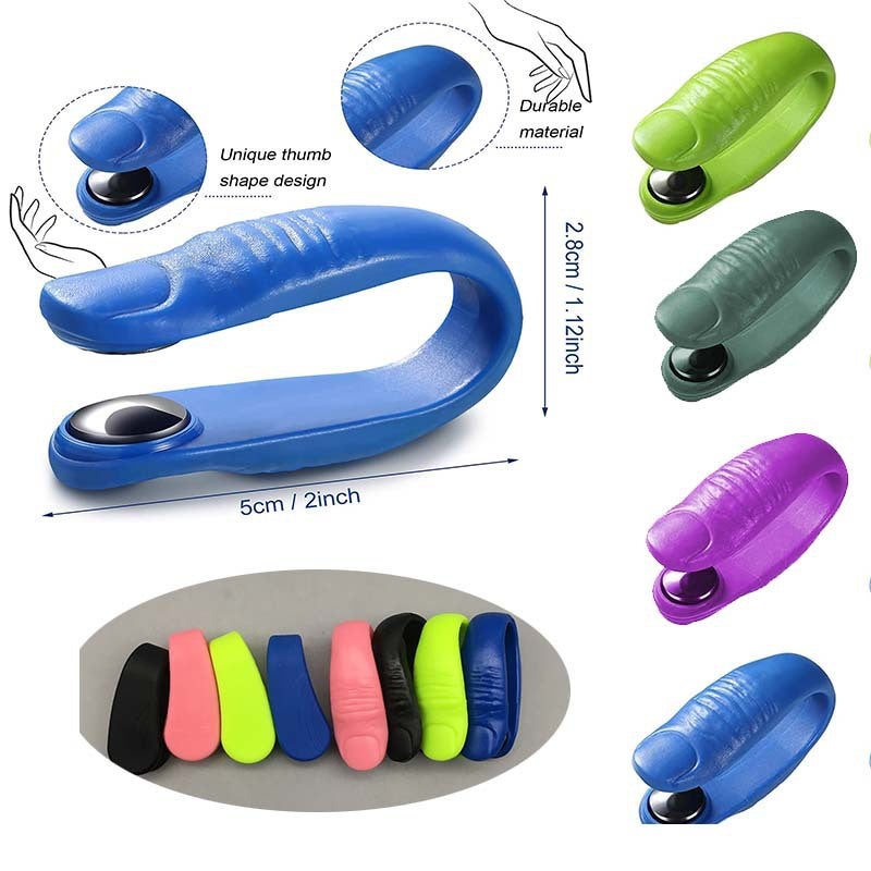 Tiger Mouth Acupoint Massage Clip Acupoint Massager Meridian Massage Clip Tiger Mouth Clip Thumb Acupoint Massage Plastic Clip - Image 2