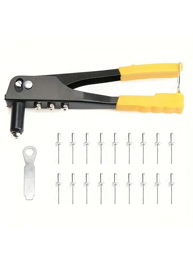 Heavy Duty Rivet Gun Set 120pcs Blind Rivets Assortment Kit Hand Tool - Image 2
