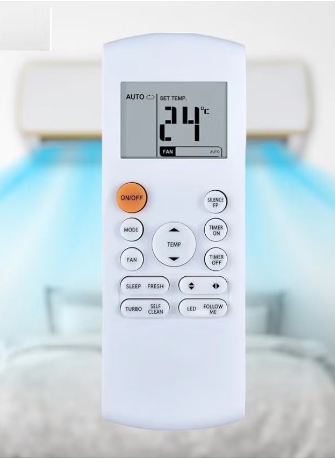 ELTRAZONE New Fit for Midea RG57B/BGE, RG57A4/BGEF, RG57A7/BGEF Wearproof Air Conditioner Remote Control | Reliable Replacement for Midea A/C Units - Image 3