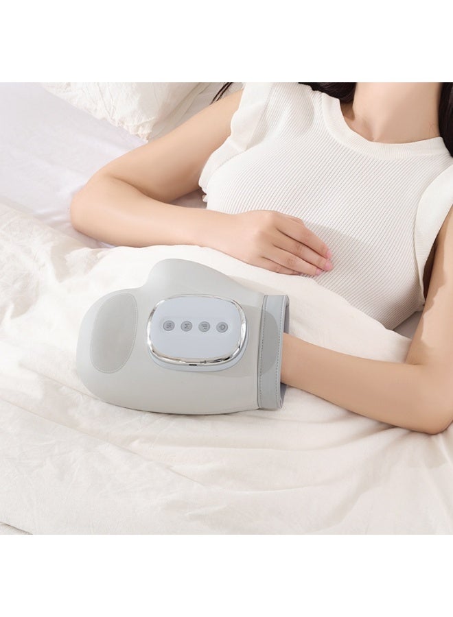 جهاز تدليك اليدين بالحرارة والضغط | 3 أوضاع للتدليك | مستويات شدة متعددة | يخفف من متلازمة النفق الرسغي والتهاب المفاصل | قفاز علاجي لليد | خيار رائع كهدية - Image 1