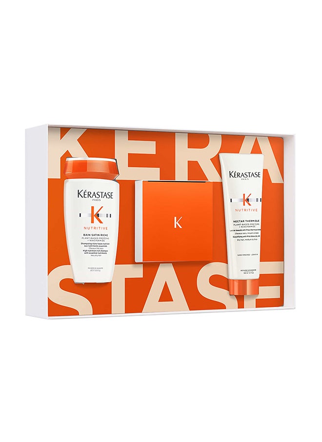 KERASTASE - Nutritive Mask Holiday Haircare Gift set, Pack of 3 - Image 1