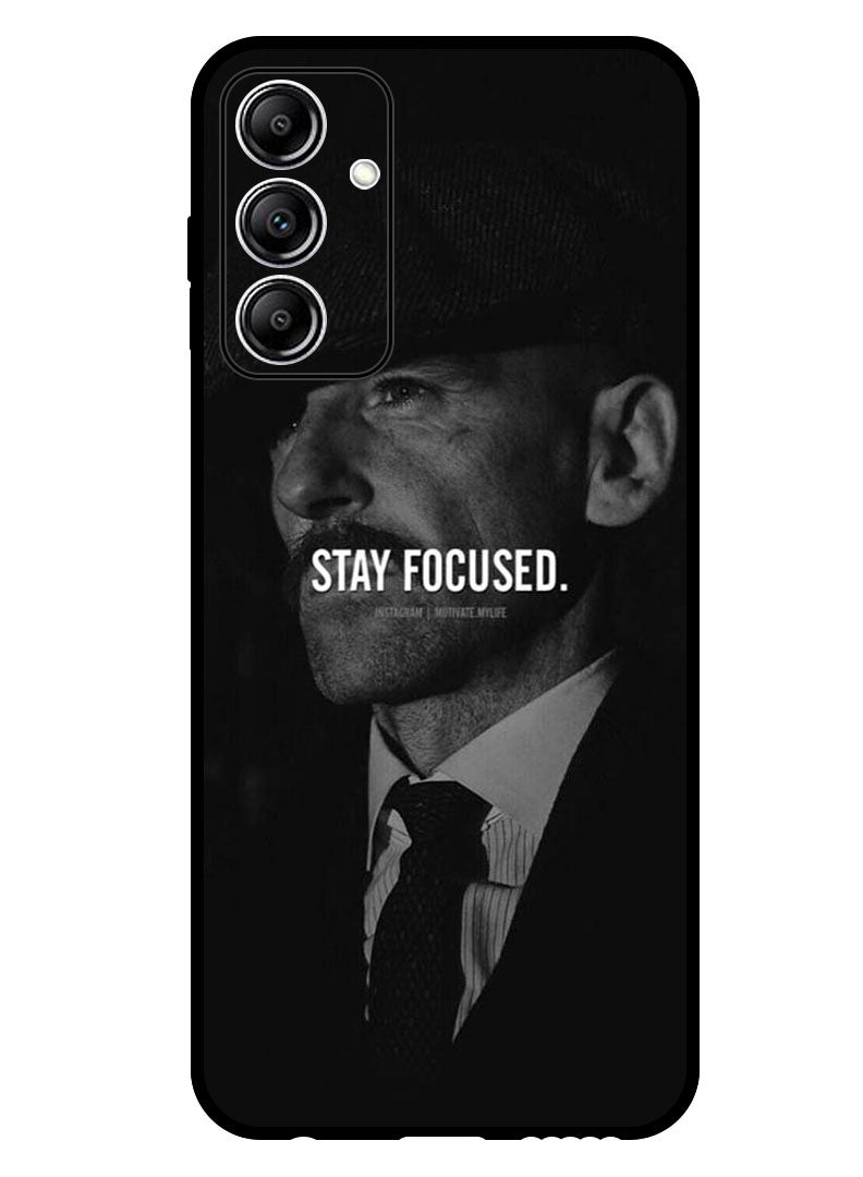 Theodor Protective Case Anti Scratch Shock Proof Bumper Cover For Samsung Galaxy A15 Stay focused - Image 1