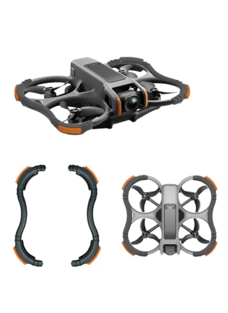 KASTWAVE - Avata 2 Propeller Guard Protector, Protective Bumper Anti-Collision Shockproof Prop Protector, Anti-Collision Prop Bumper Silicone Protective Cover Ring, for DJI Avata 2 - Image 1