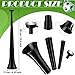 Kathfly 4 Pcs Vuvuzelas Stadium Soccer Horn 236 Inch Collapsible Hockey Blow Stadium Noise Maker Loud Sound Handheld Sports Horns Noisemaker for Sports Football Events Parties AccessoriesBlack - Image 2