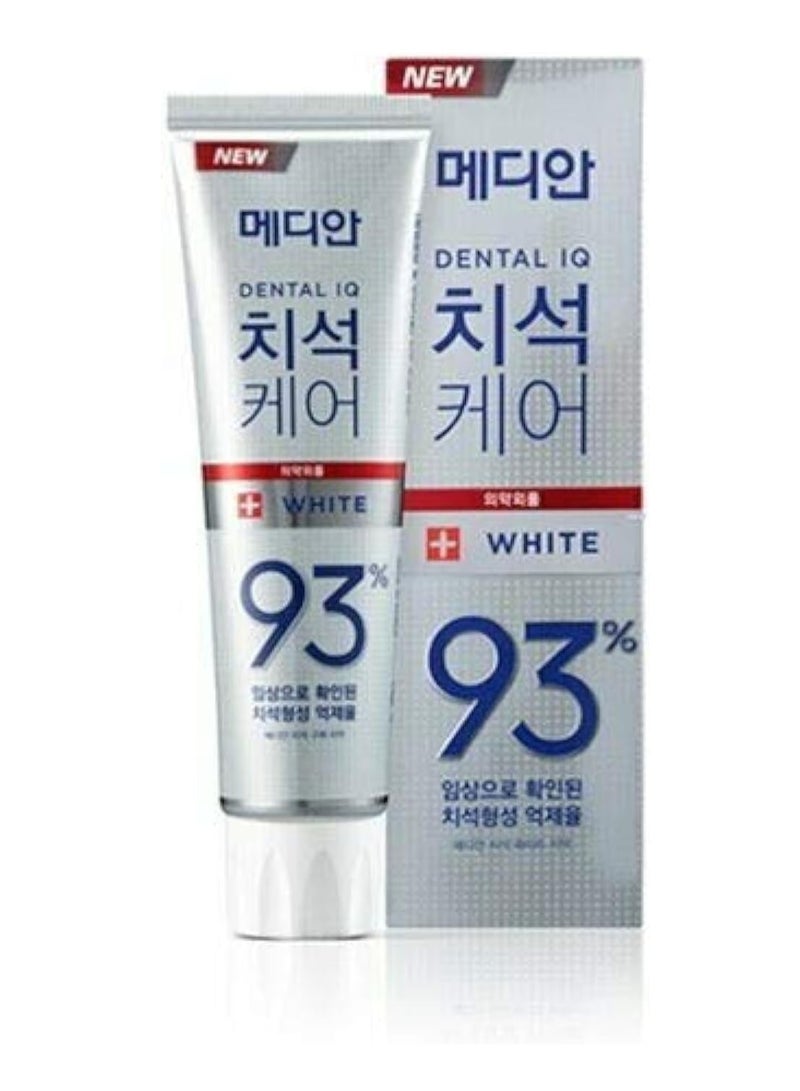 MEDIAN Dental  Care 93% Toothpaste 120g  White Korean Oral Care,Pack of 3 - Image 2