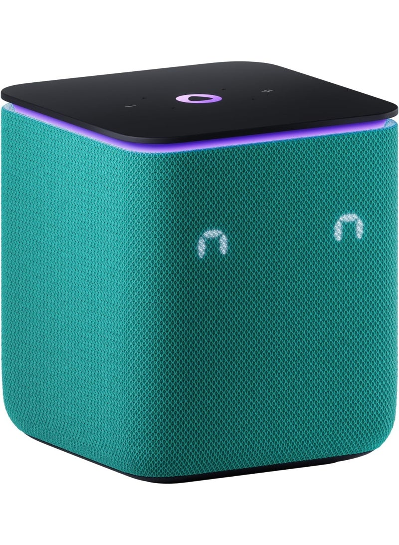 Yango Yasmina Midi | Smart AI Speaker | Premium Sound, Deep Bass & Stereo Pairing | Speaks English & Arabic | YangoPlay unlimited Movies, Series, Music, Quran | Kids Teacher & Translator | Emerald - Image 3