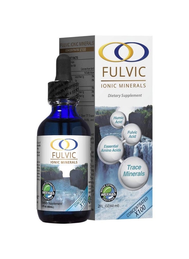 Optimally Organic Patented Water Extracted Fulvic Ionic Minerals X100 Fulvic Acid Humic Acid 77 Plant Based Ionic Trace Minerals Electrolytes Essential Amino Acids Immune Supplement - Image 2