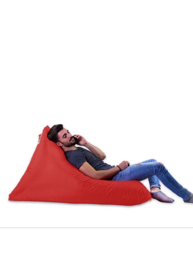 WAVY Red Rocket Comfy Bean Bag - Waterproof - Image 2
