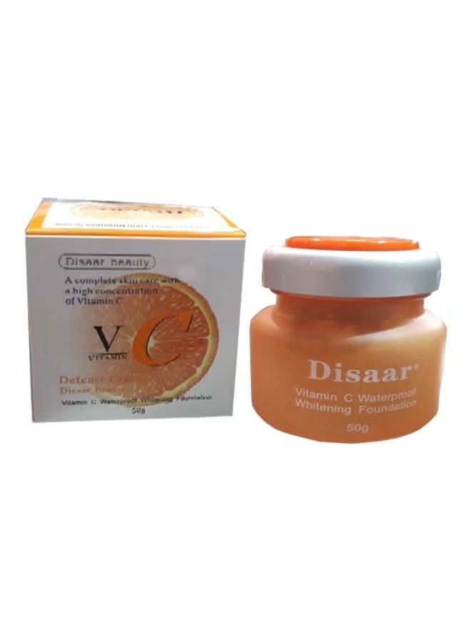 Disaar Vitamin C Waterproof Whitening Foundation Orange  - Image 2