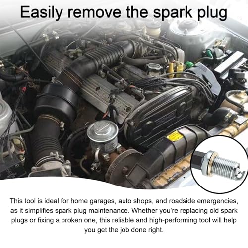 Xanadued Broken Spark Plug Remover Tool, Broken Spark Plug Extractor Tool for Car, Truck, Motorcycle Engine Repair - Image 4