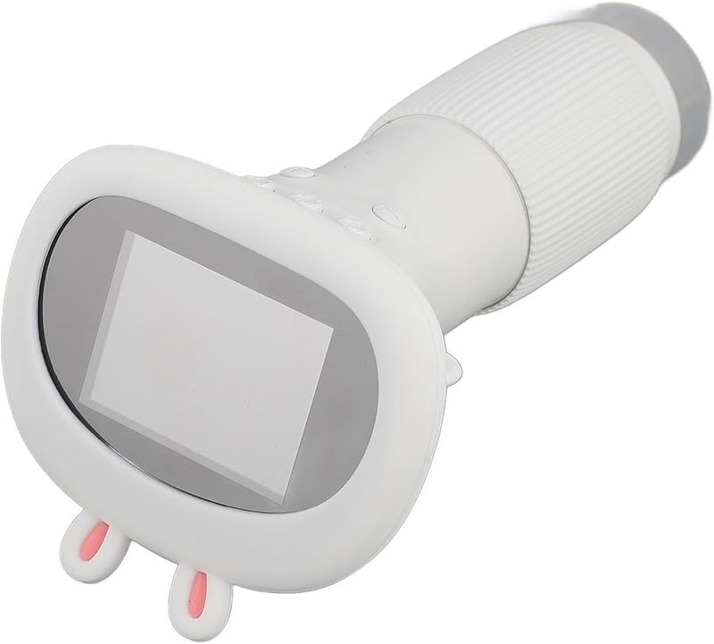 White Digital Microscope For Kids 1000x Magnification 2 Inch Screen 8 LED Lights Science Educational Gift - Image 5