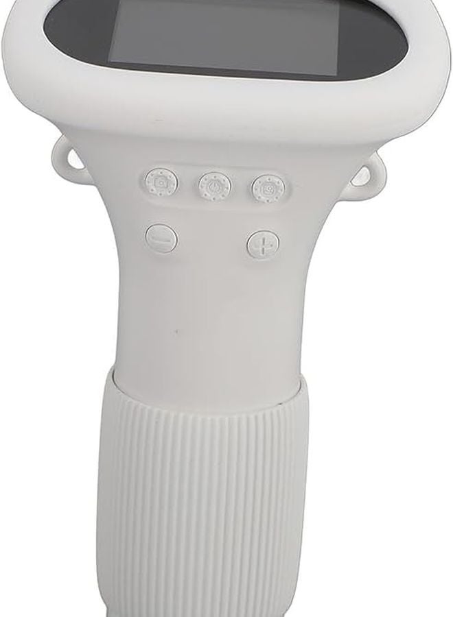 White Digital Microscope For Kids 1000x Magnification 2 Inch Screen 8 LED Lights Science Educational Gift - Image 2