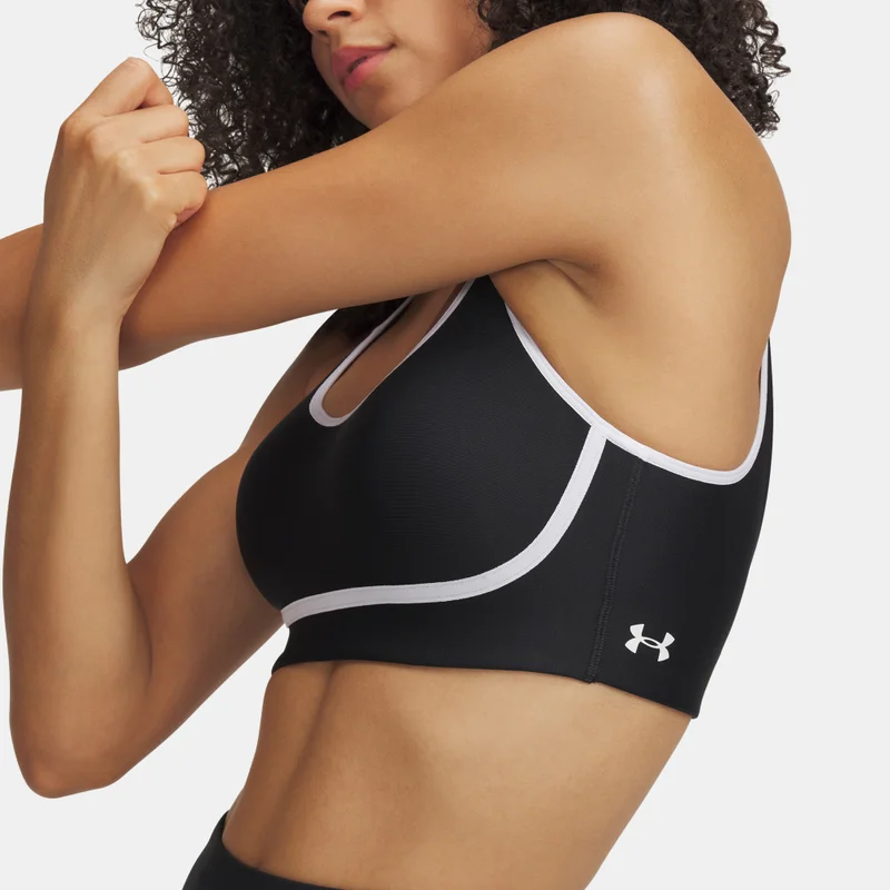 UNDER ARMOUR Black Women's Infinity Piped Medium-Support Training Sports Bra for Women | Best Price UAE