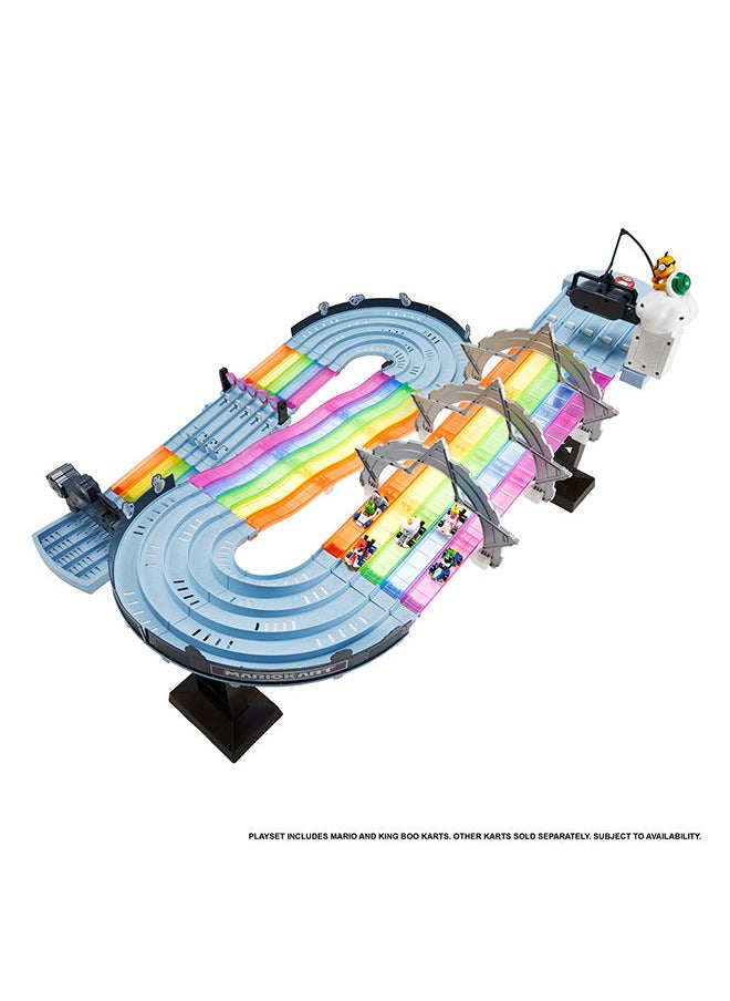 Hot Wheels - HW Mario Kart Rainbow Road Track Set - Image 1