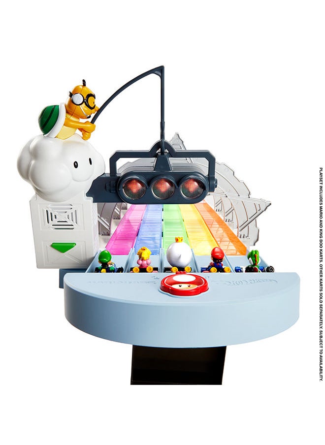 Hot Wheels - HW Mario Kart Rainbow Road Track Set - Image 1