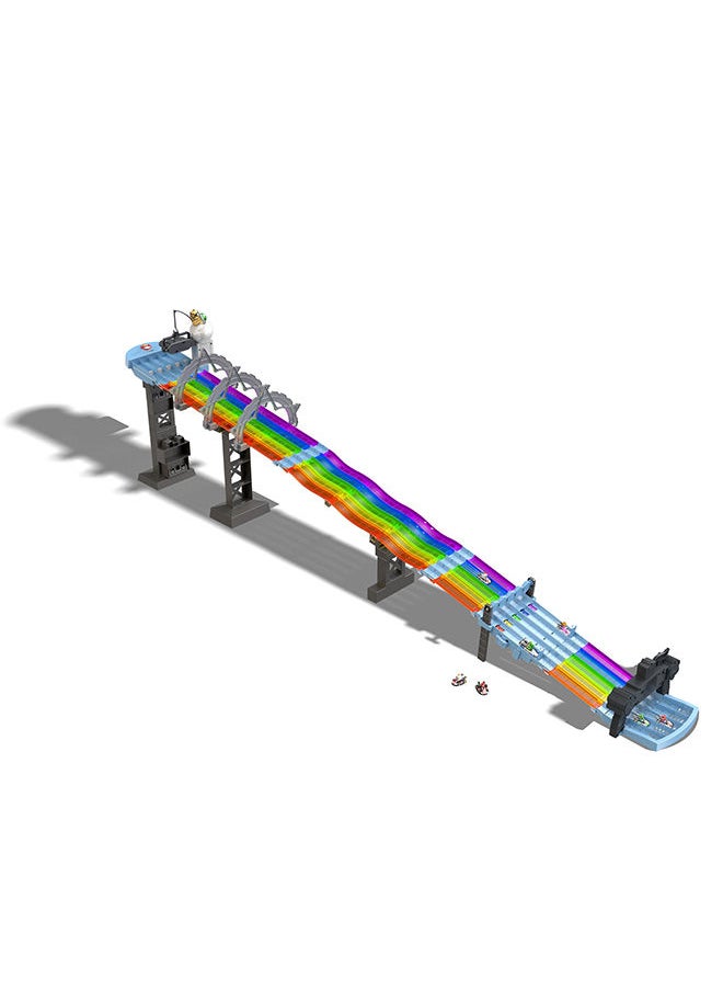 Hot Wheels - HW Mario Kart Rainbow Road Track Set - Image 1