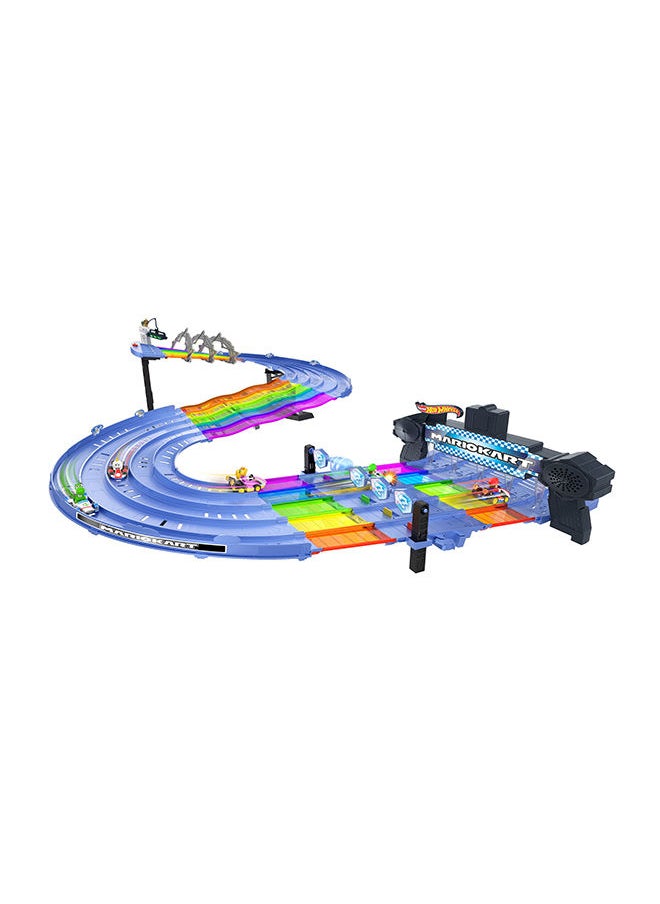 Hot Wheels - HW Mario Kart Rainbow Road Track Set - Image 1
