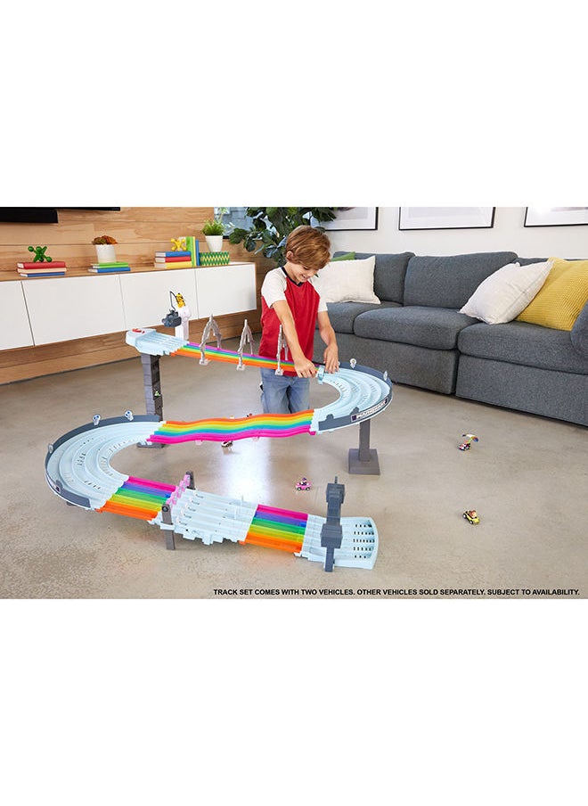 Hot Wheels - HW Mario Kart Rainbow Road Track Set - Image 1