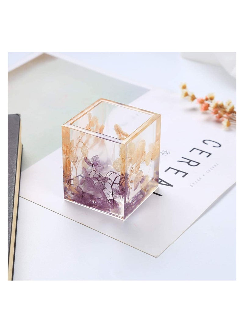 SYOSI 2 Pack Silicone Resin Molds Moulds Crafting Kit Jewelry Making Set for Jewelry Casting, DIY Pen Holder  - Image 4