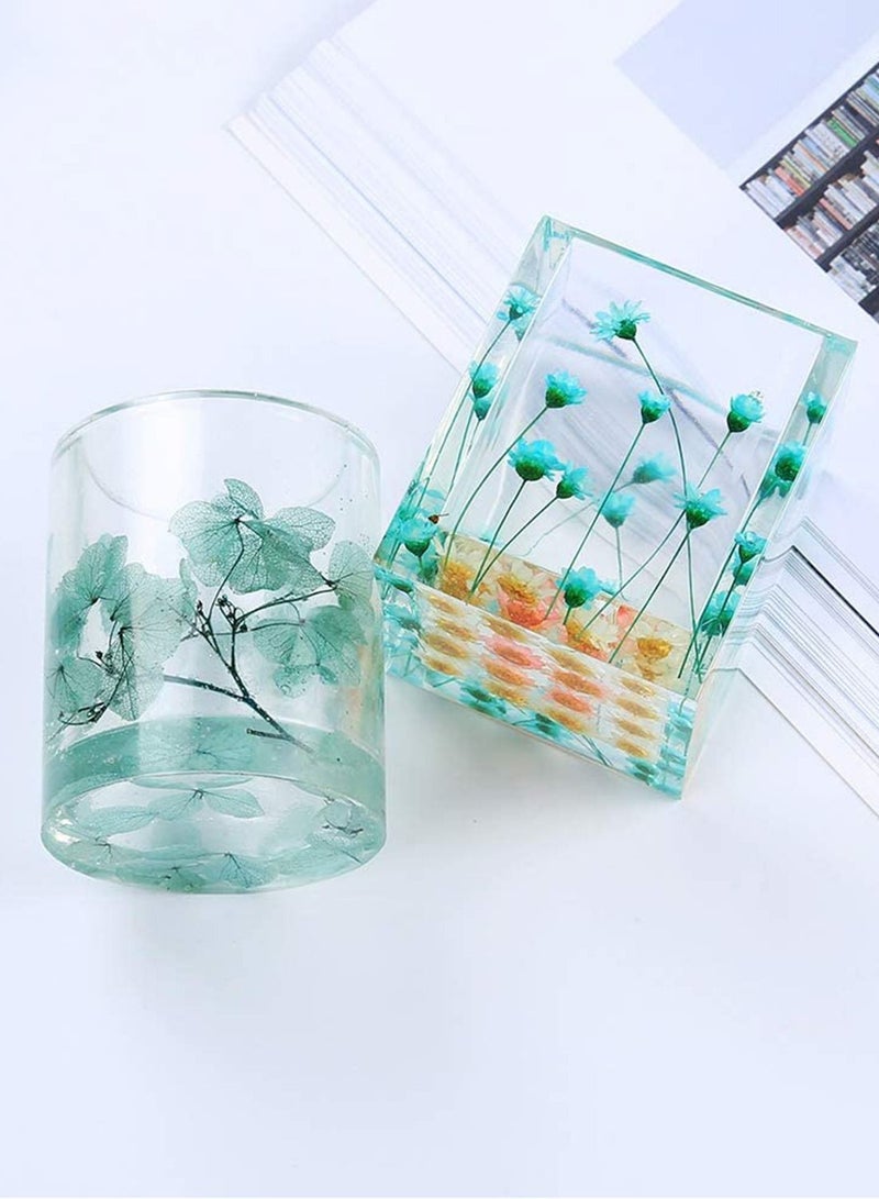 SYOSI 2 Pack Silicone Resin Molds Moulds Crafting Kit Jewelry Making Set for Jewelry Casting, DIY Pen Holder  - Image 3