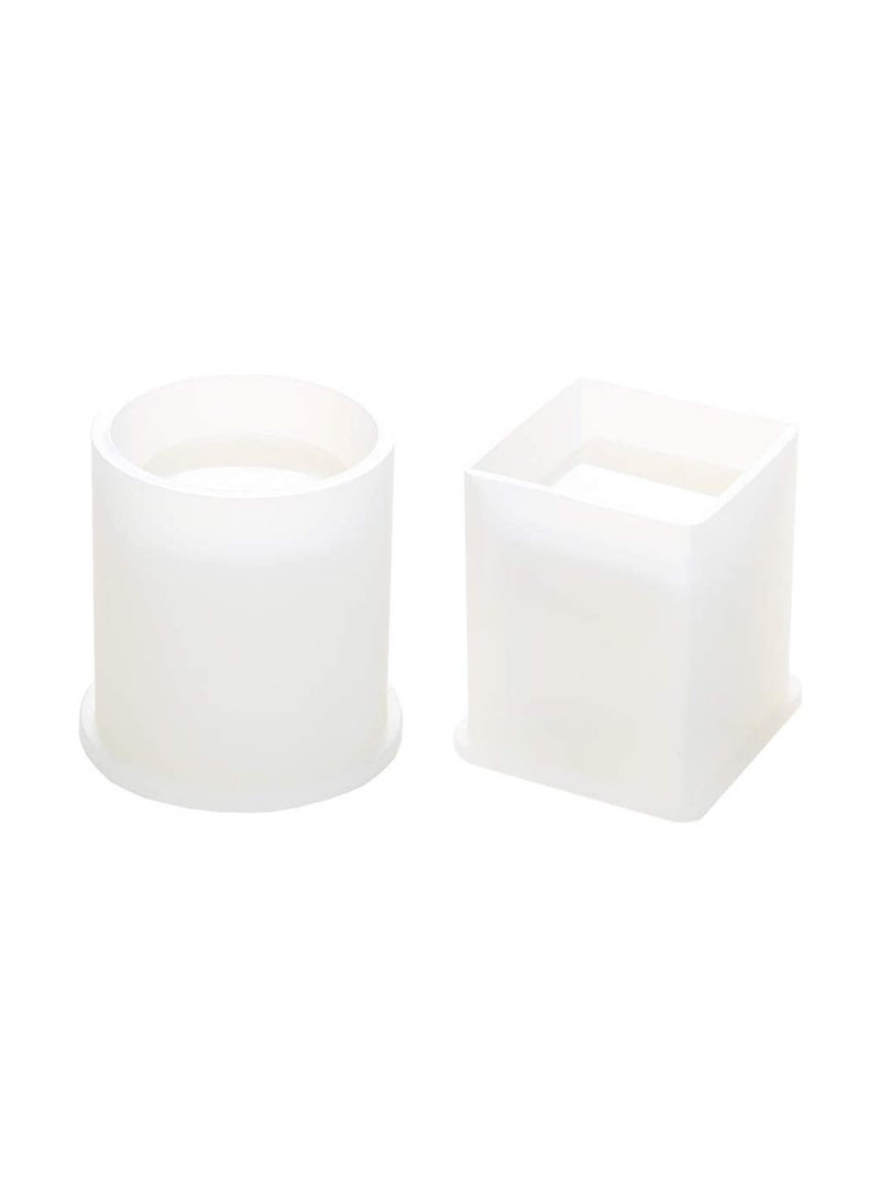 SYOSI 2 Pack Silicone Resin Molds Moulds Crafting Kit Jewelry Making Set for Jewelry Casting, DIY Pen Holder  - Image 2