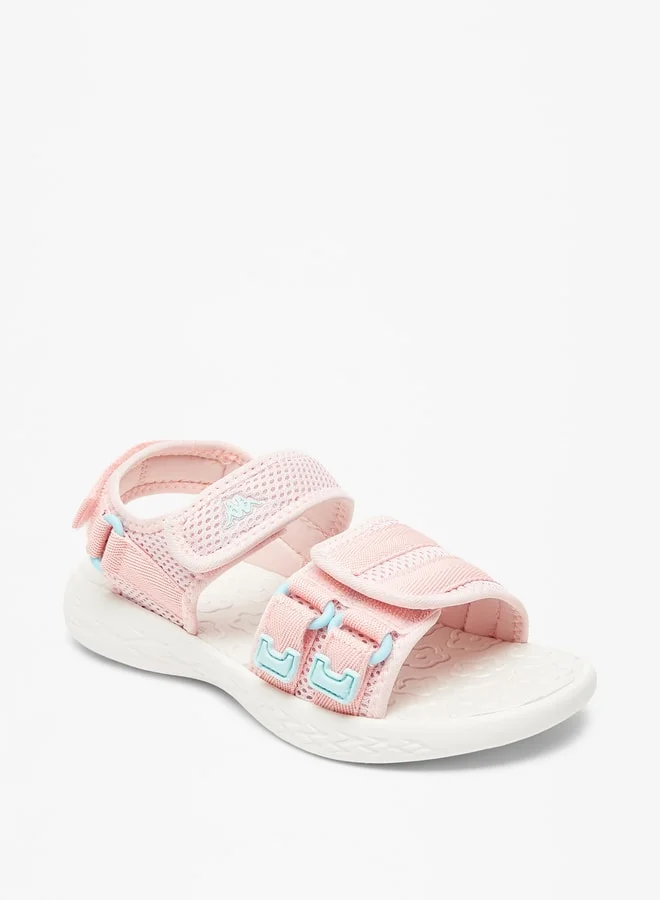 كابا Girls' Sports Sandals with Hook and Loop Closure