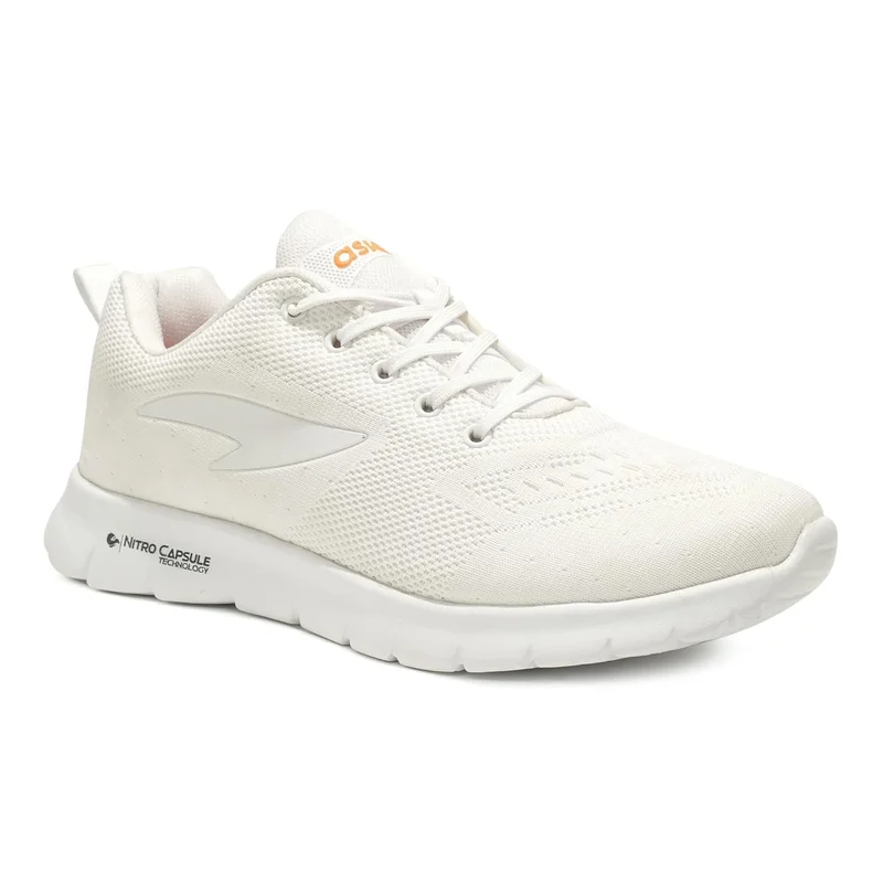 أسيان White Running Shoes for Men